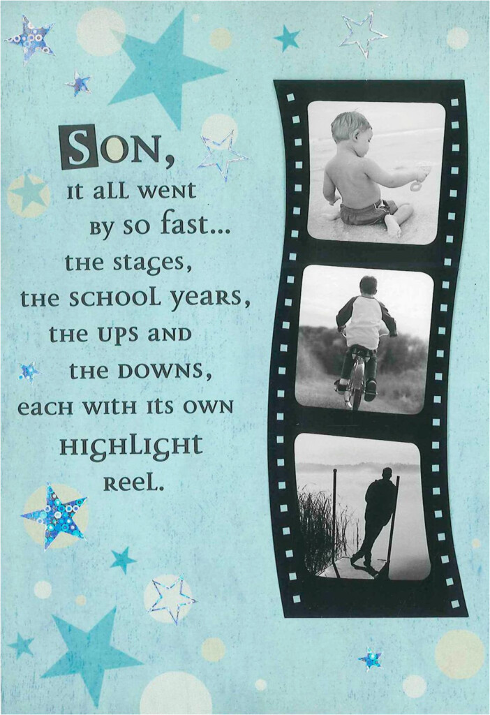 Hallmark Birthday Cards For Son Highlight Reel Birthday Card For Son 