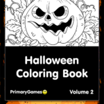 Halloween Coloring EBook Volume 2 FREE Printable PDF From PrimaryGames