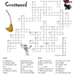 Halloween Crossword A Spooky But Nice Free Printable Can You Figure