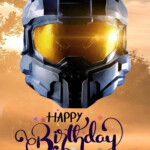 Halo Printable Birthday Cards PRINTBIRTHDAY CARDS