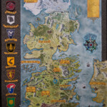 Hand Drawn Westeros Map Complete And Finished Map By Klaradox On