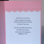 Handmade Cards Verses For Baptism Bing Baby Birthday Card Baptism