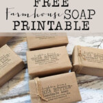 Handmade Soap Label Template Beautiful Free Farmhouse Soap Printable