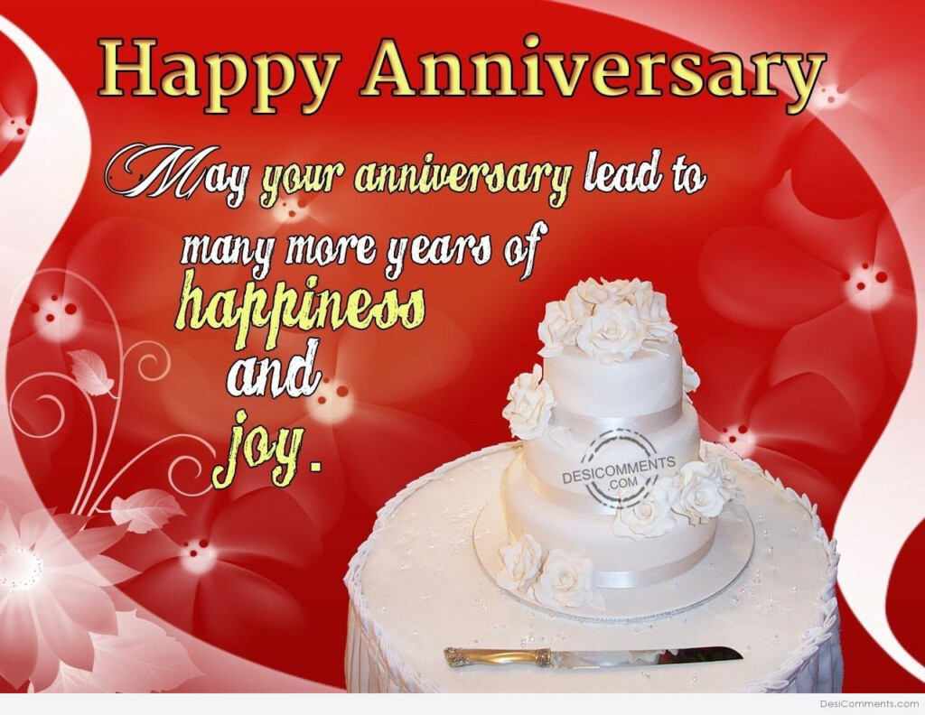 Happy Wedding Anniversary DesiComments