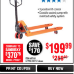 Harbor Freight Tools Coupon Database Free Coupons 25 Percent Off