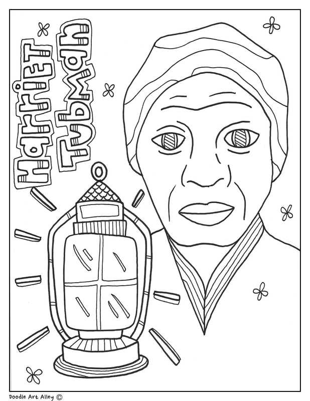 Harriet Tubman Coloring Page At GetColorings Free Printable 