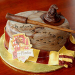 Harry Potter Cake For Marti Chocolate Fudge Cake With Cook Flickr