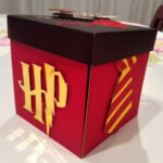 Harry Potter Exploding Box cricut Harry Potter Gift Box Harry