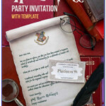 Harry Potter Invitation Template Free