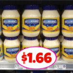 Hellmann s Mayo For 1 66 At Publix
