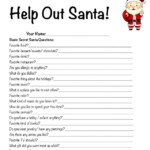 Help Out Santa Pick Out The Best Gift For You By Filling Out This