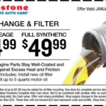 High Mileage Or Full Synthetic Oil Change Coupon Jan 2016 Oil Change