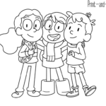 Hilda Coloring Pages Print And Color