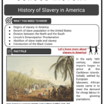 History Of Slavery In America Facts Timeline Worksheets Origins