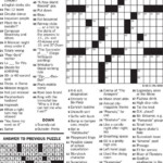 Hobbies Crossword Puzzles Crossword Free Printable Crossword Puzzles