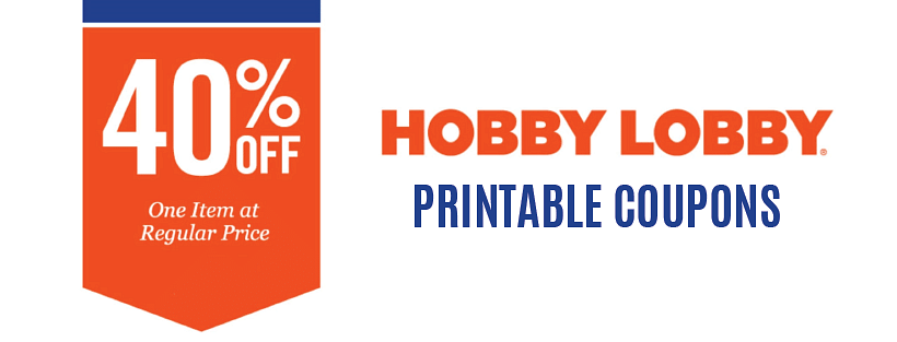 Hobby Lobby Printable Coupon Slash 40 Off On Home Decor Accessories 