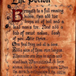 Hocus Pocus Winifred Sanderson Spell Book Incantation Life Potion