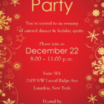 Holiday Invitation Template 17 PSD Vector EPS AI PDF Format