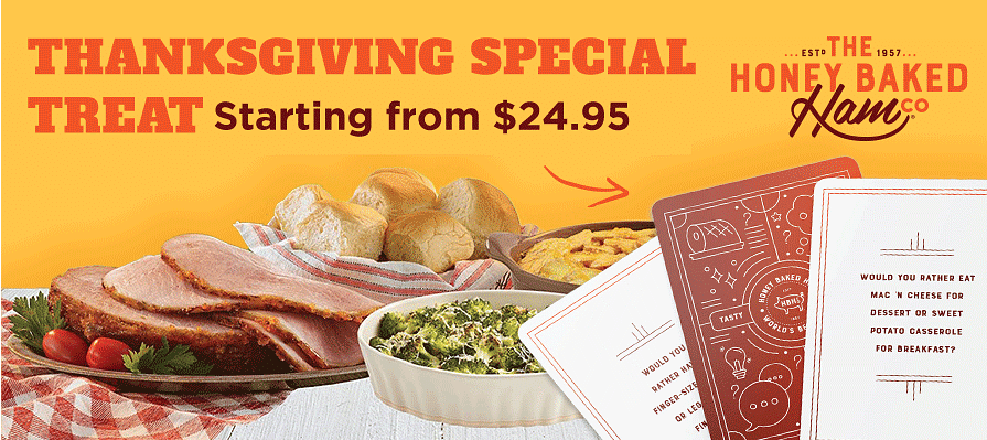 Honey Baked Ham Online Coupons January 2022 Flat 10 Off On Lunch 