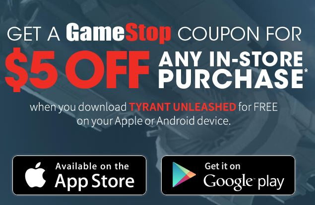  HOT 5 Off 5 GameStop Coupon