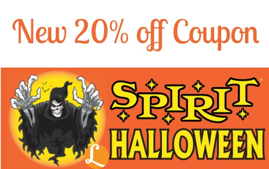 Hot New Spirit Halloween Coupon 20 Off Any Item In store Or Online 