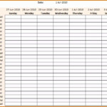 Hour By Hour Schedule Template Luxury 11 Printable Weekly Calendar With