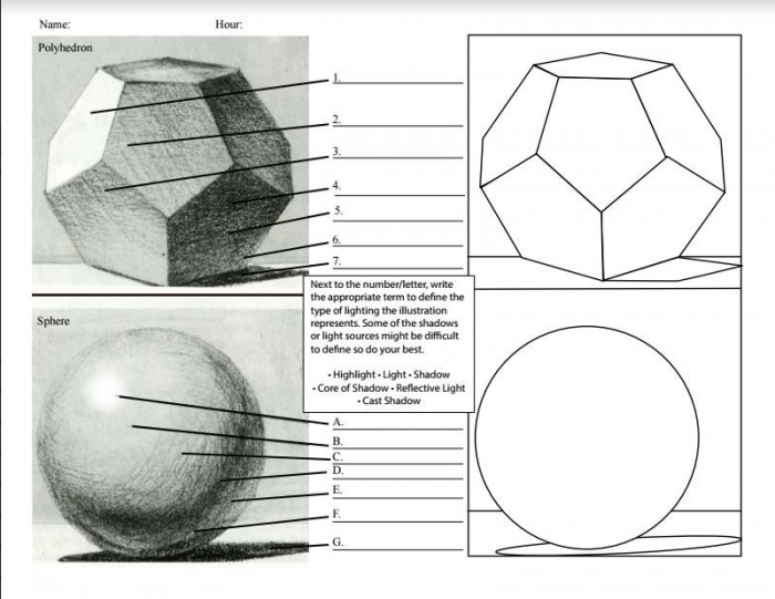 How To Draw A Sphere Worksheets 99Worksheets