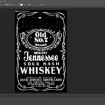 How To Make Jack Daniels Logo In Photoshop QUICK EASY YouTube