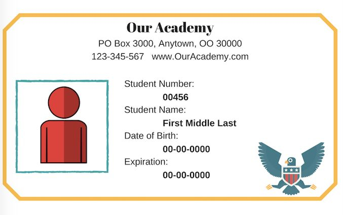 How To Make Student ID Cards Free Printable Paradise Praises Free 