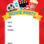 How To Throw A Fun Backyard Movie Party And Free Printable Movie