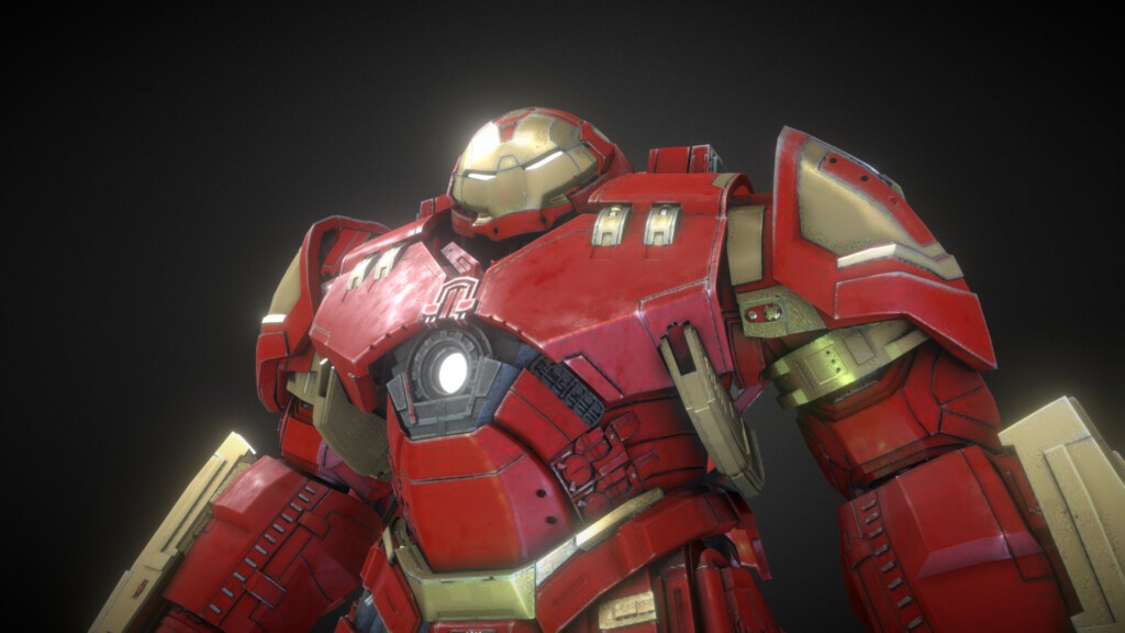 Hulkbuster Download Free 3D Model By GranD grandFX df5cb1a 