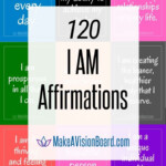 I Am Affirmations 120 Empowering Affirmations A Free Printable PDF