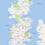 Iam8bit Map Of Westeros By Mongo Life Iam8bit