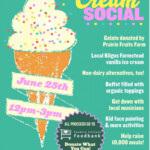 Ice Cream Social Flyer In 2020 Ice Cream Social Ice Cream Flyer