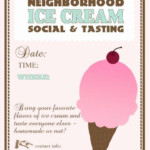 Ice Cream Social Flyer Template Free Awesome 35 Best Images About