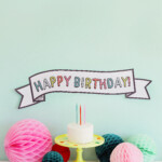 Ideas For Printable And Rainbow Birthday Banners Tell Love And Party