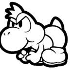 Im genes Para Pintar De Yoshi Colorear Im genes