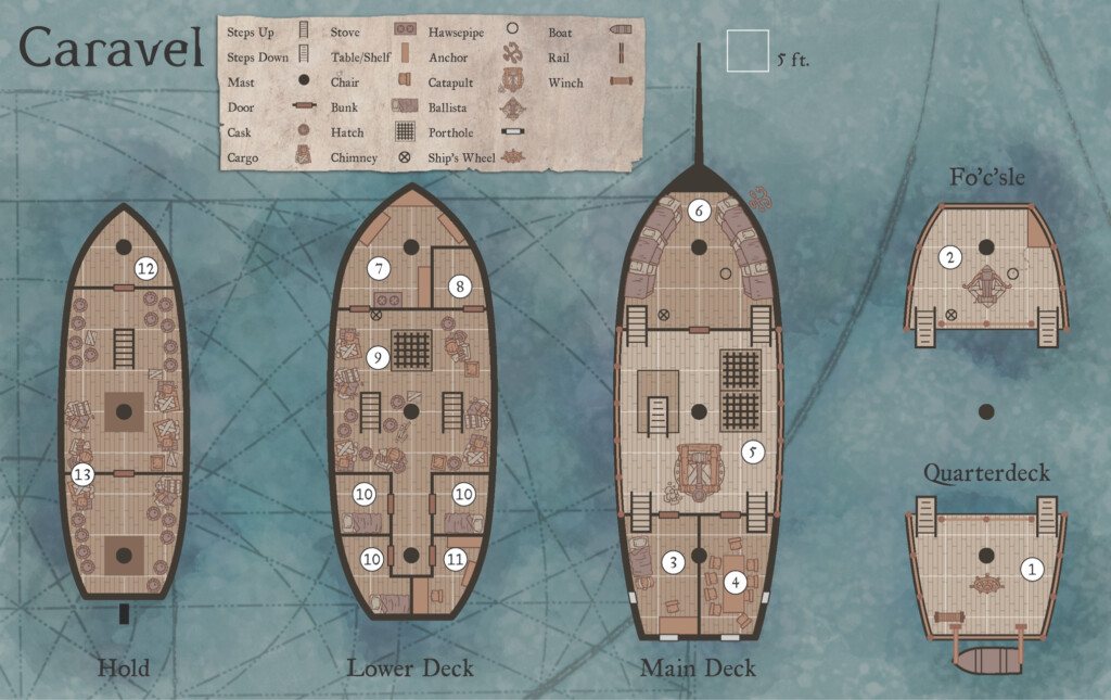 Image 30875 Caravel Dnd Map Ship