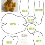 Image Result For Printable Teddy Bear Sewing Pattern Padr es De