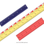 Inch Ruler Templates Free Printable Paper