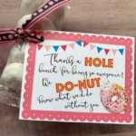 INSTANT DOWNLOAD Donut Appreciation Printables Holes Thank You Etsy