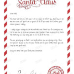 INSTANT DOWNLOAD Editable Santa Letter Handwritten Santa Etsy Santa