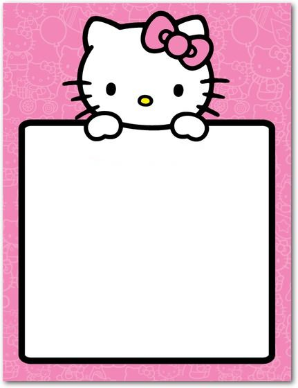 Invitaciones De Cumplea os Hello Kitty Hello Kitty En MundoKitty