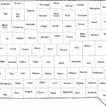 Iowa County Map With County Names