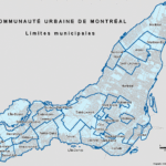 Island Of Montreal Map Of Communities On Montreal Island