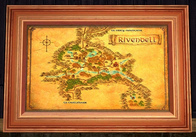 Item Map Of Rivendell Lotro Wiki