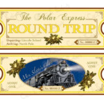 Items Similar To Polar Express Theme DIY Printable Ticket By Cici