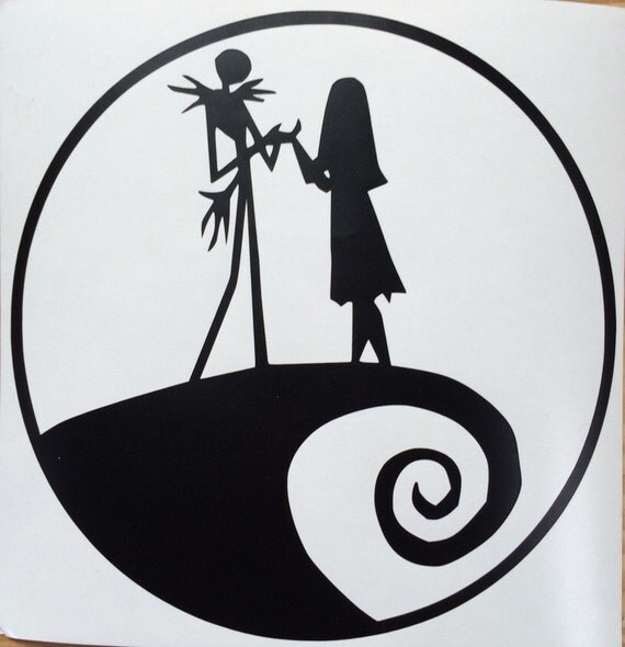 Jack And Sally Nightmare Before Christmas Inspired Vinyl