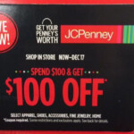 JCPenney Coupon Giveaway Get A 10 20 Or 100 Off Coupon 1 13 1