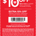 JCPenney Coupons Save 10 Off 25 February 6 8 Only